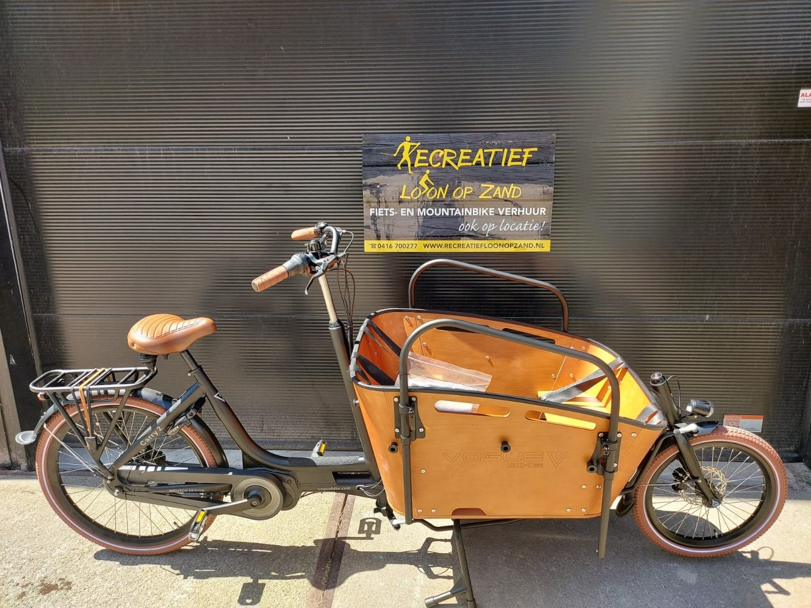 Nieuwe Vogue Carry 2 bakfiets met fabrieksgarantie, Vogue Bikes, Huif, Nieuw, 2 kinderen