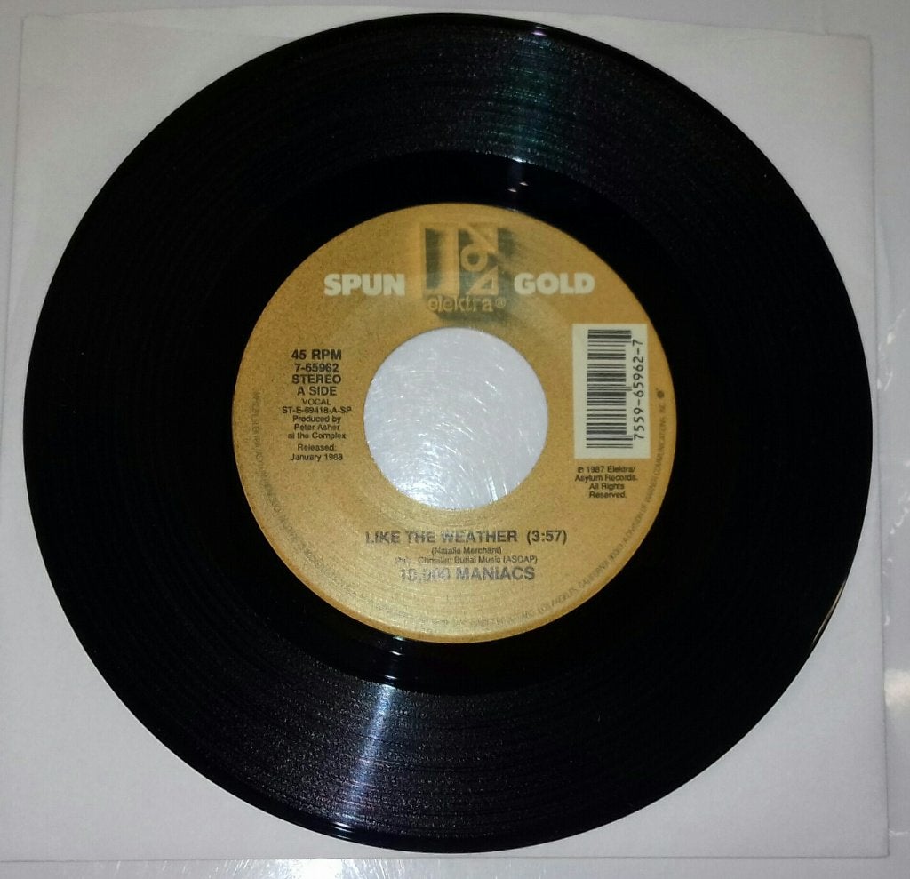 10.000 Maniacs VINYL SINGLE Like The Weather / Peace Train, Verzenden, Nieuw in verpakking, Pop