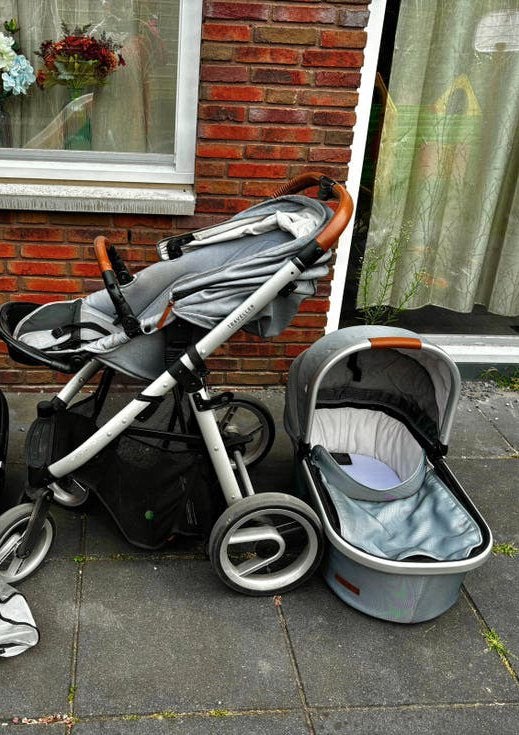 Mutsy Traveller 2-in-1 kinderwagen en accessoi, Ophalen, Gebruikt, Combiwagen, Mutsy