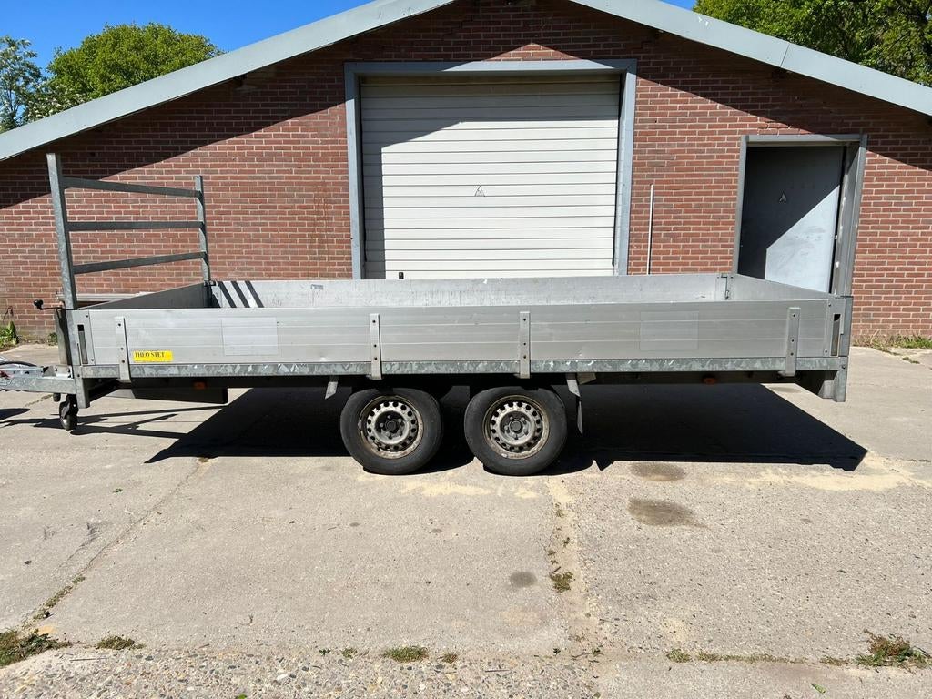 Te koop: zeer mooie plateau-wagen., Auto diversen, Aanhangers en Bagagewagens, Ophalen
