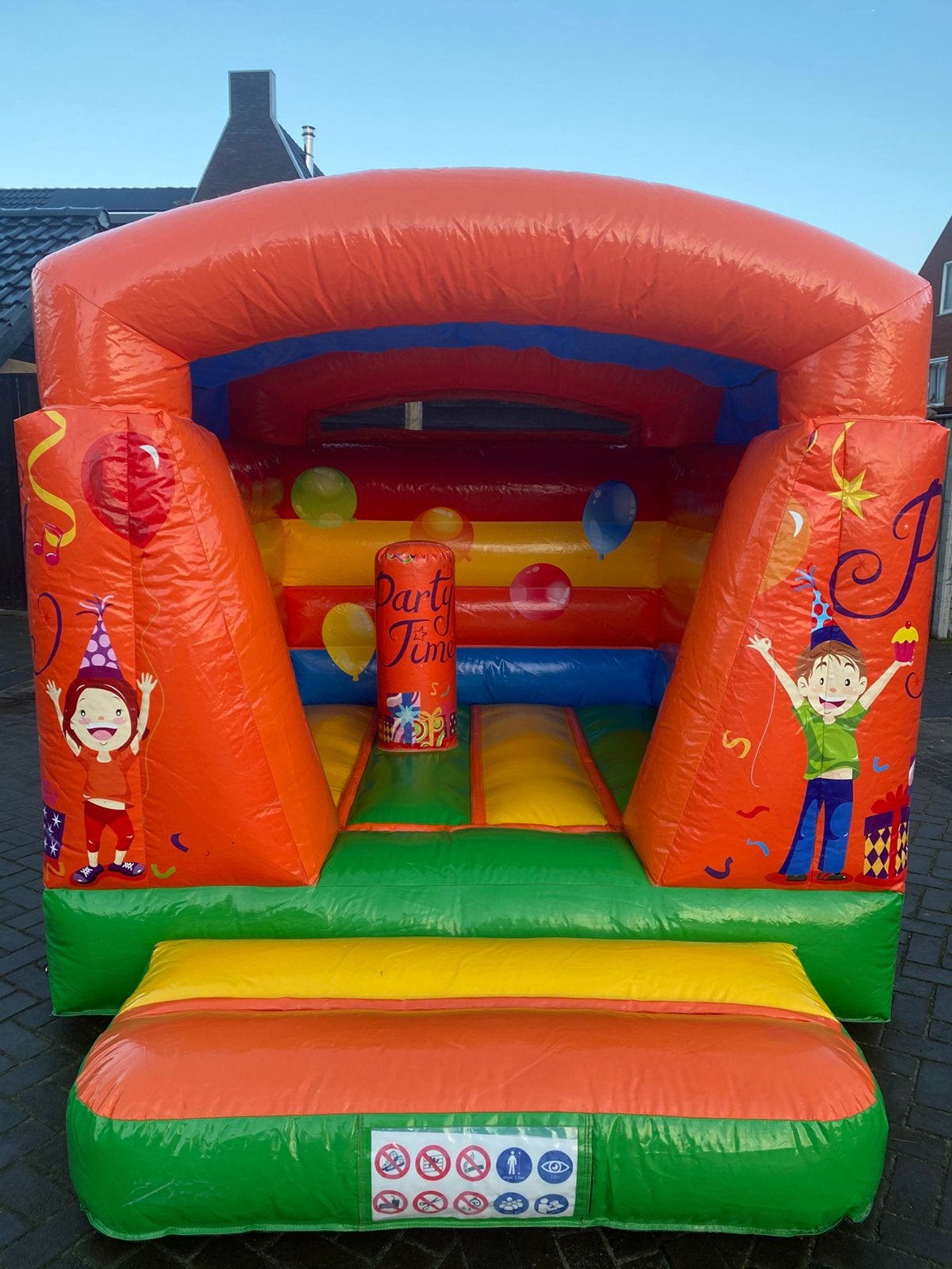 Springkussen te huur / springkussen thema Party huren, Hobby en Vrije tijd, Ophalen, Zo goed als nieuw, Overige