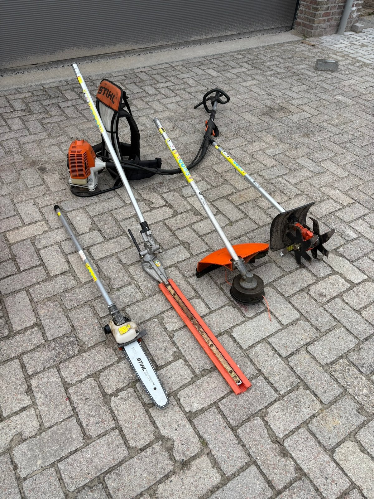 Stihl fr85t combi machine!, Ophalen, Gebruikt, Benzine