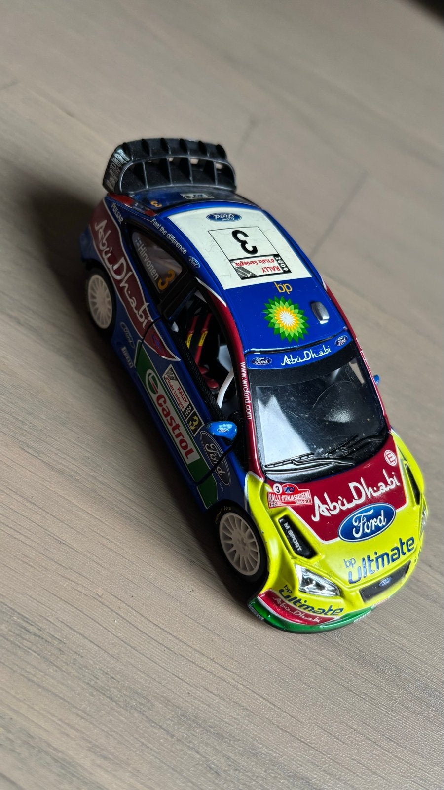 Ford Focus RS WRC Rally modelauto 1/32, Ophalen of Verzenden, Gebruikt, Auto, Overige merken