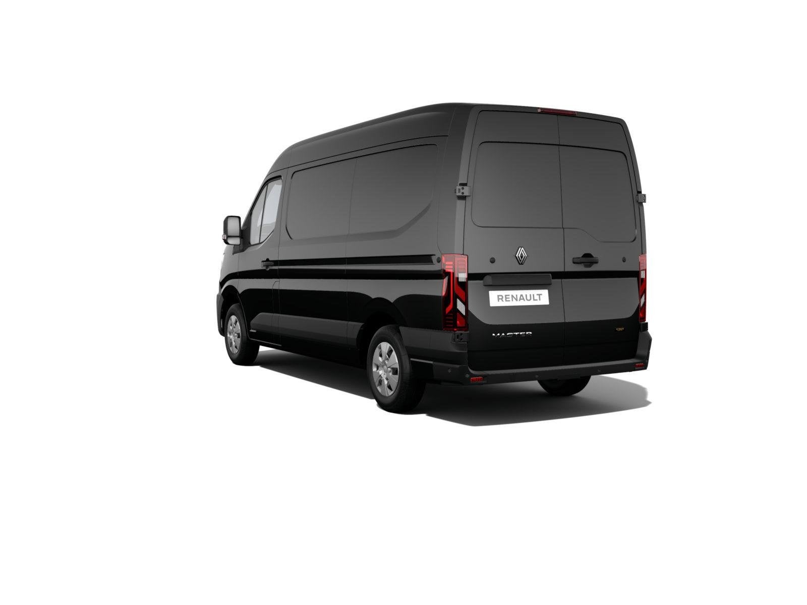 Renault Master E-Tech T35 L2H2 Extra long range 87 kWh | Nu, Auto's, 143 pk, Renault, Leder en Stof, Zwart