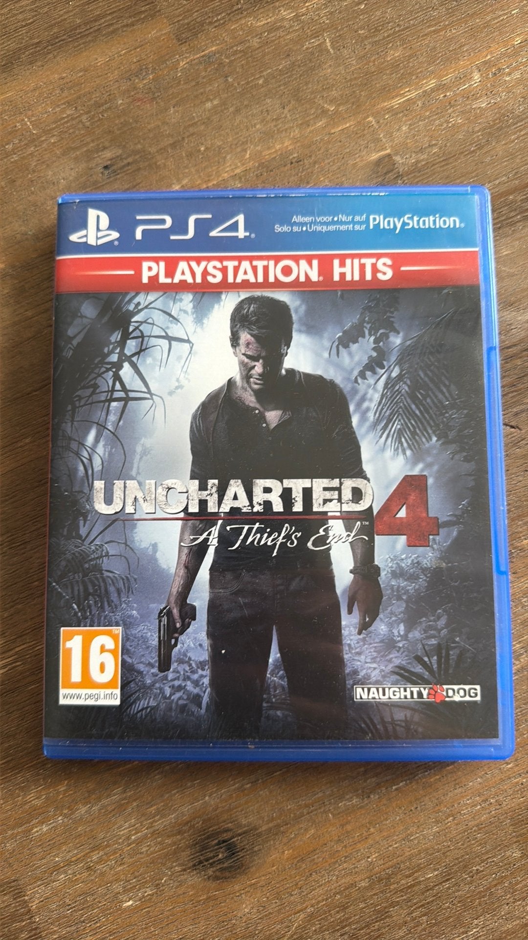 Uncharted 4: A Thiefs End (PlayStation Hits), PS4, Overige genres, 1 speler, Ophalen of Verzenden, Zo goed als nieuw