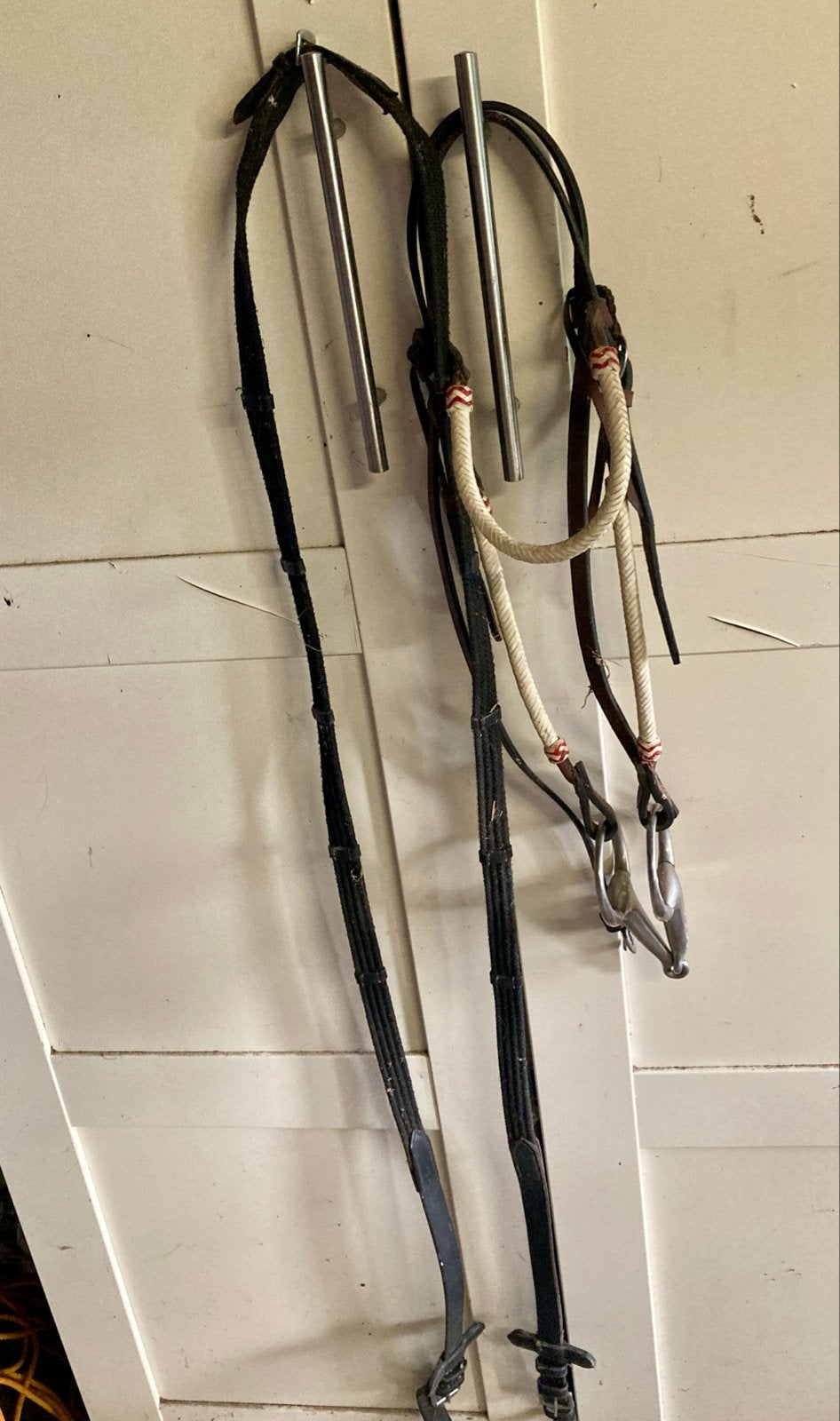 Western hoofdstel voor paard of grote pony, Verstelbaar, Meerkleurig, Ophalen of Verzenden, Cob