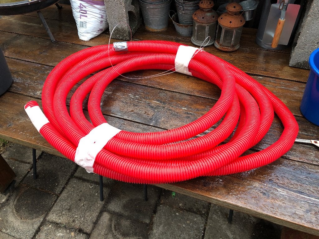 Mantelbuis 10-12m, Ophalen, Pvc, 6 meter of meer, Overige typen