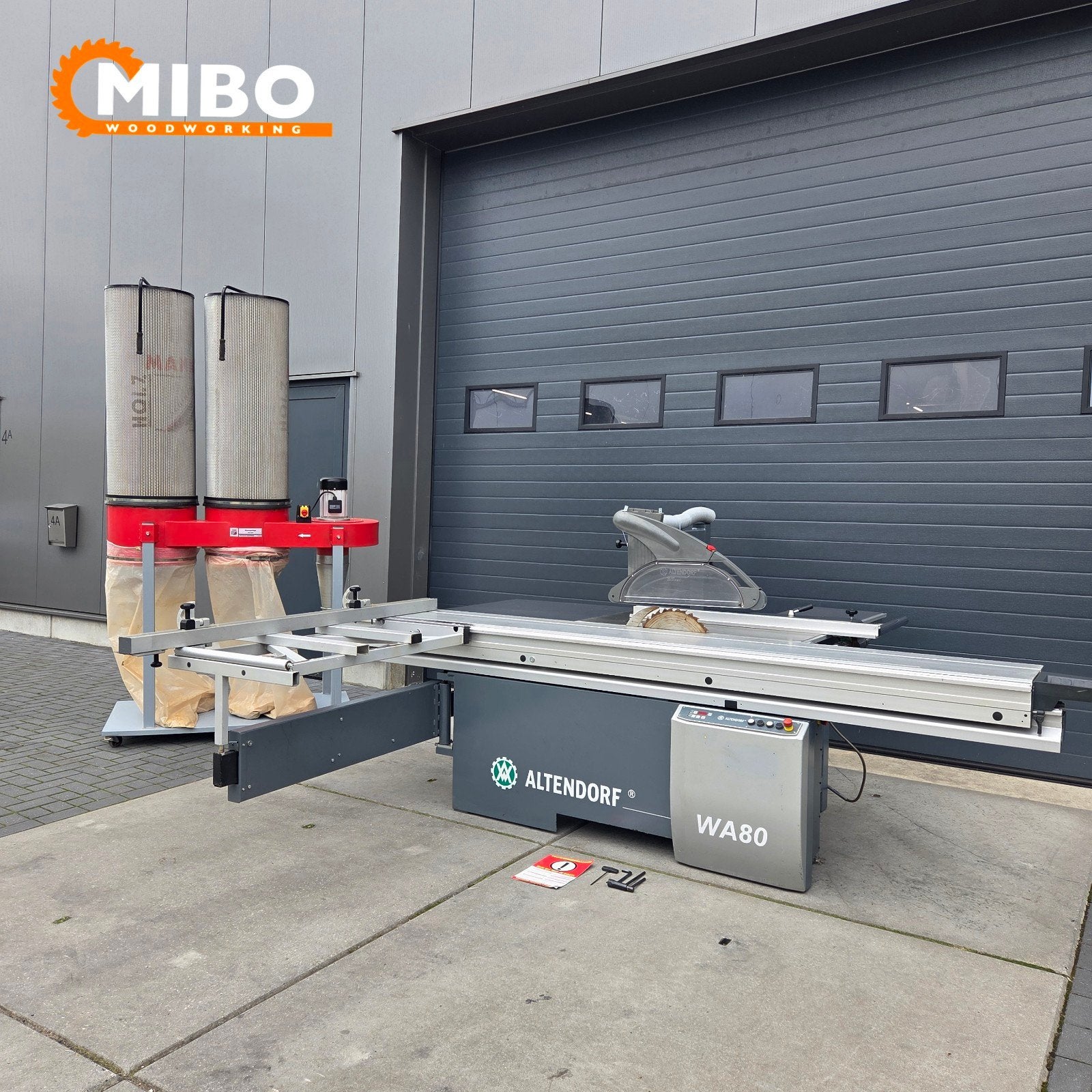 Altendorf formaatzaag 3200mm 45graden digitaal *** Set, 70 mm of meer, Overige typen, Ophalen of Verzenden, Zo goed als nieuw