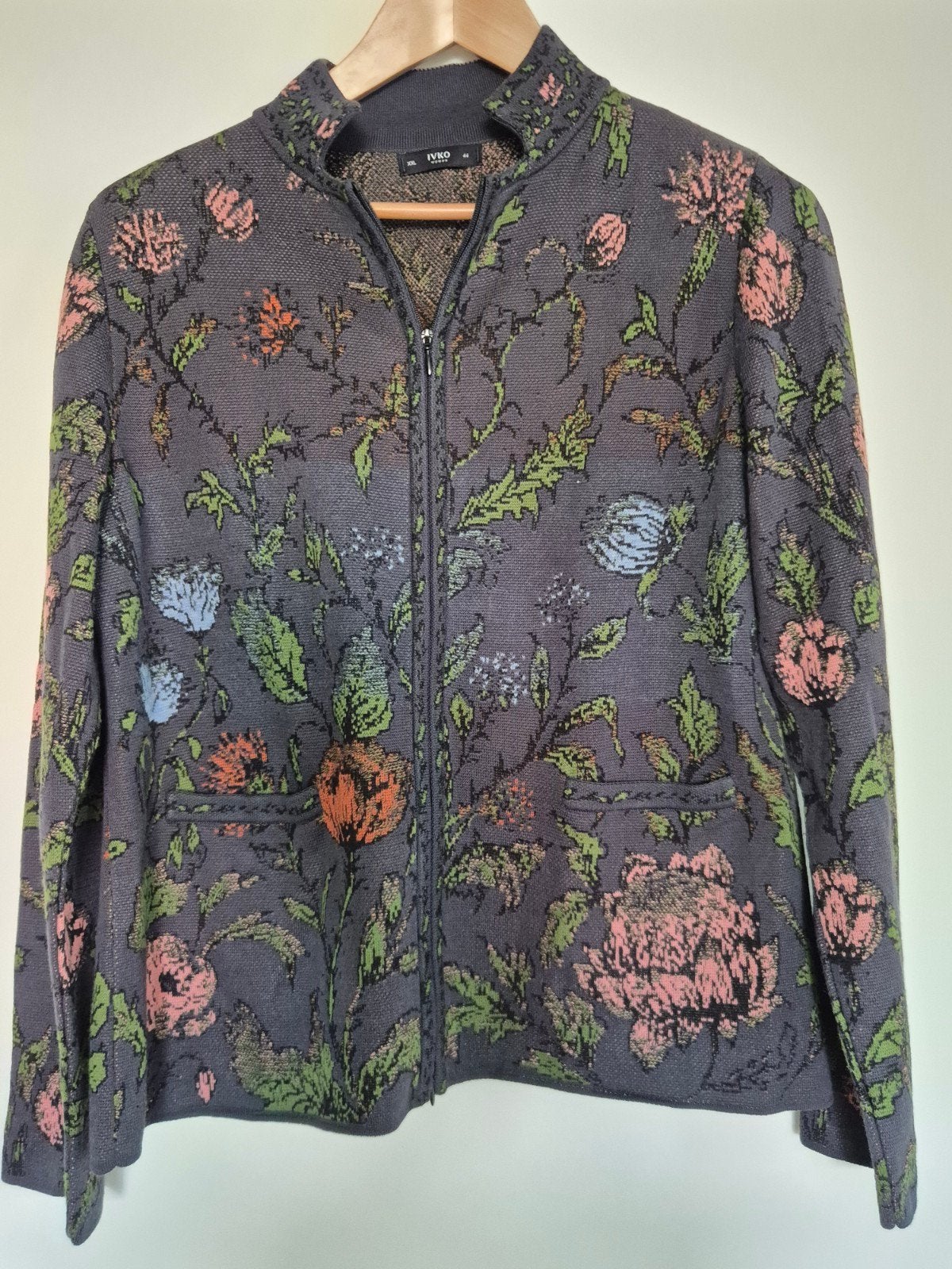 Ivko vest/jasje maat 44 (valt als 42), okselmaat 55 cm, Ivko, Ophalen of Verzenden, Zo goed als nieuw, Maat 42/44 (L)