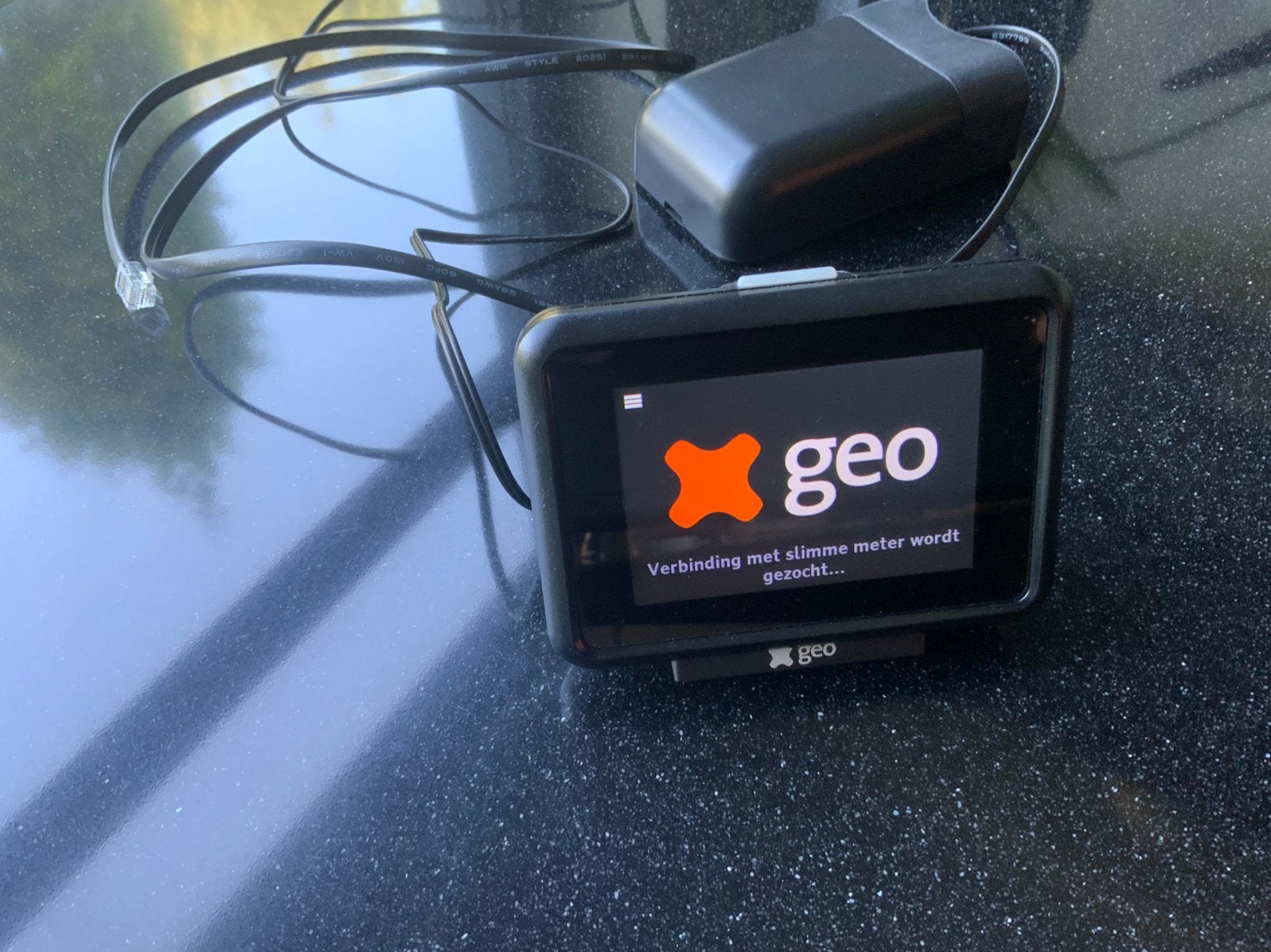 Geo energiedisplay, Ophalen of Verzenden, Zo goed als nieuw