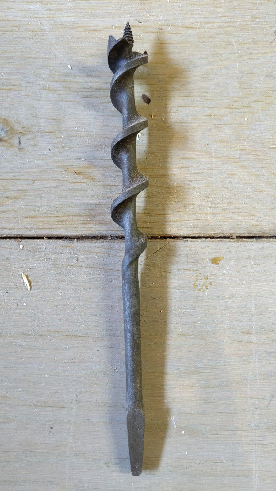 Antieke houtboor voor handboor, Ophalen of Verzenden