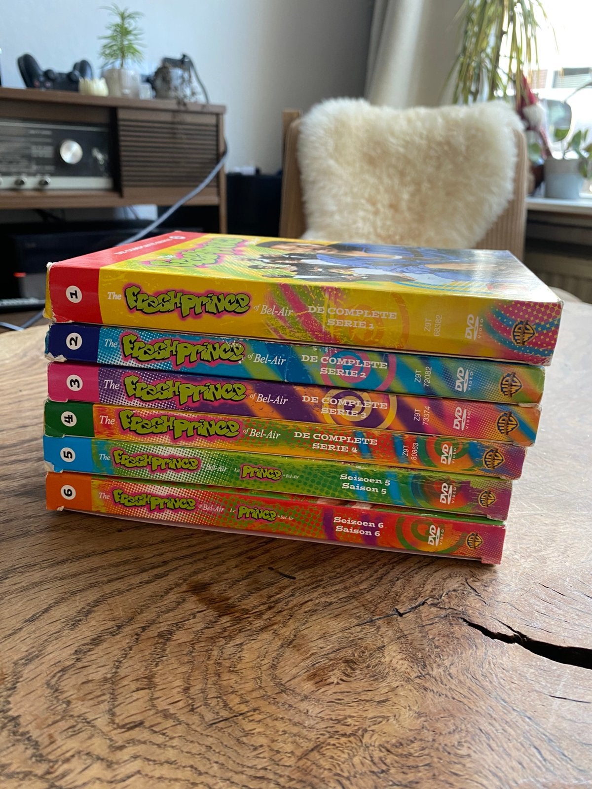 The Fresh Prince of Bel-Air 1 t/m 6, Alle leeftijden, Boxset, Ophalen of Verzenden, Zo goed als nieuw