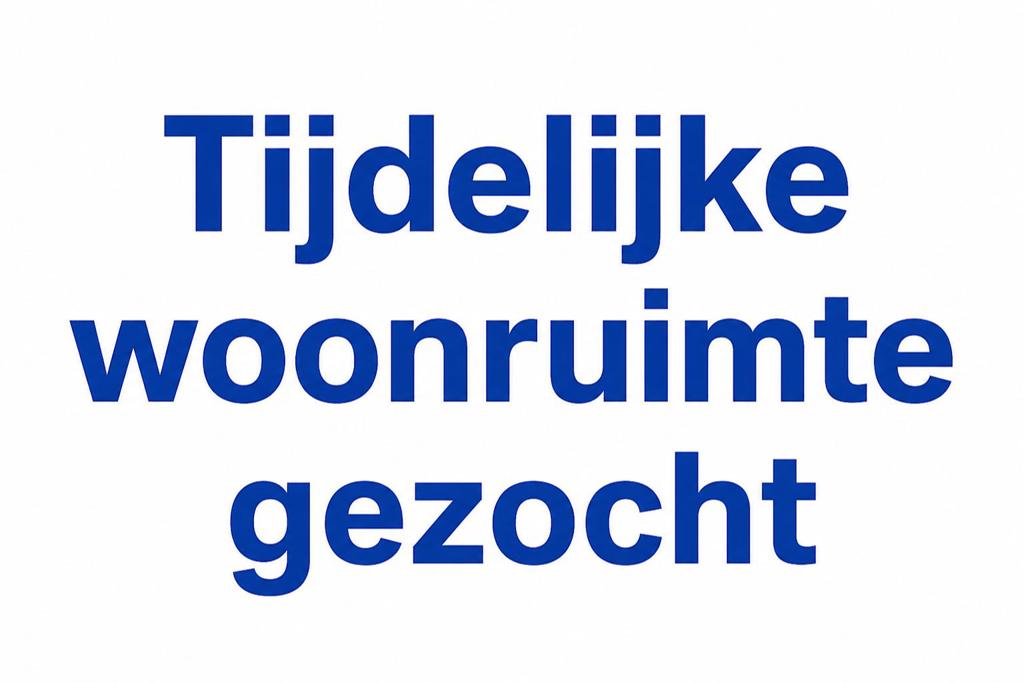 Tijdelijje woonruimte (gemeubileerd )