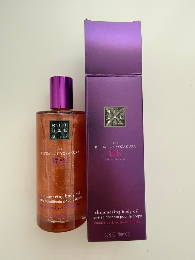 Rituals Yozakura Shimmering Body Oil 100ml – Nieuw, Ophalen of Verzenden, Nieuw, Bodylotion, Crème of Olie