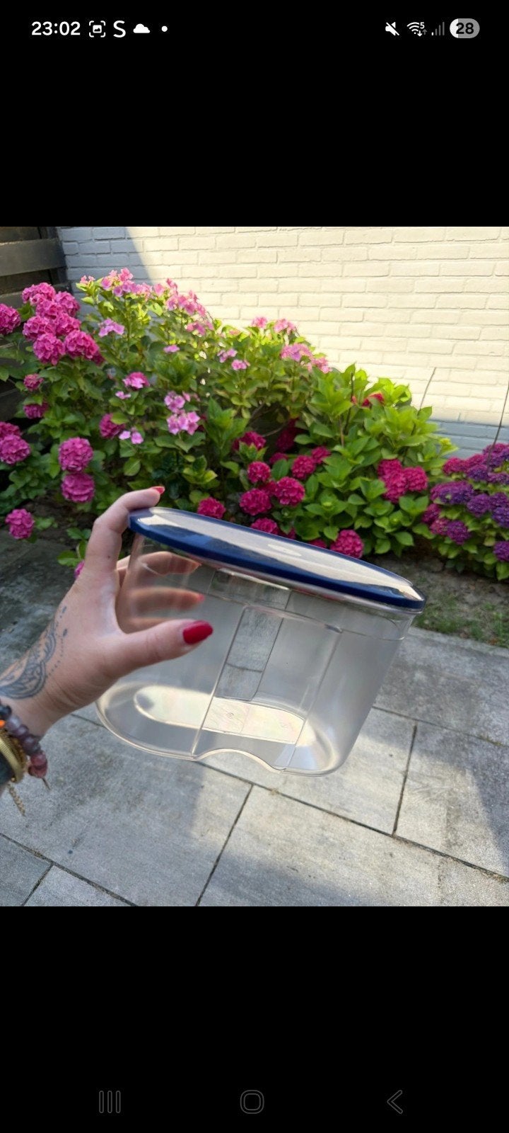 Nieuwe Tupperware beschuitkom/bus, Ophalen of Verzenden, Nieuw
