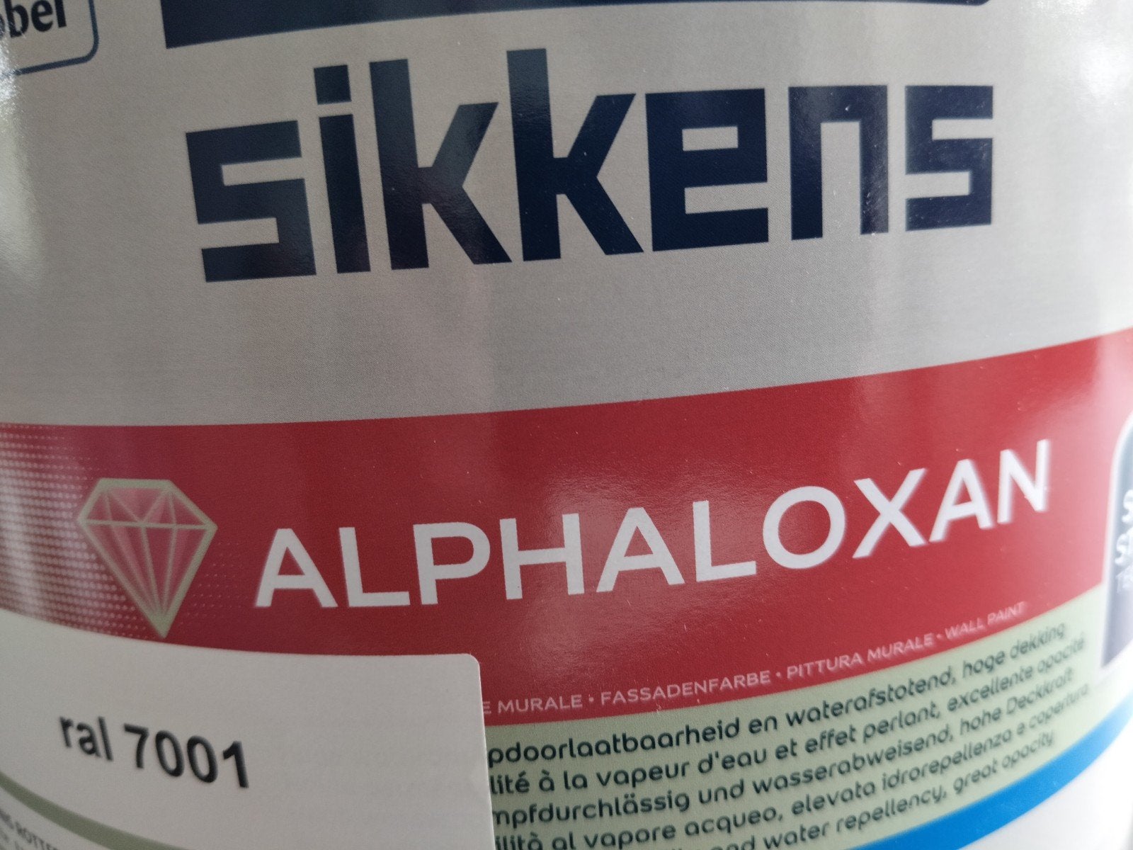 Sikkens Muurverf 10L Muisgrijs Mat - Super Kwaliteit!, Ophalen of Verzenden