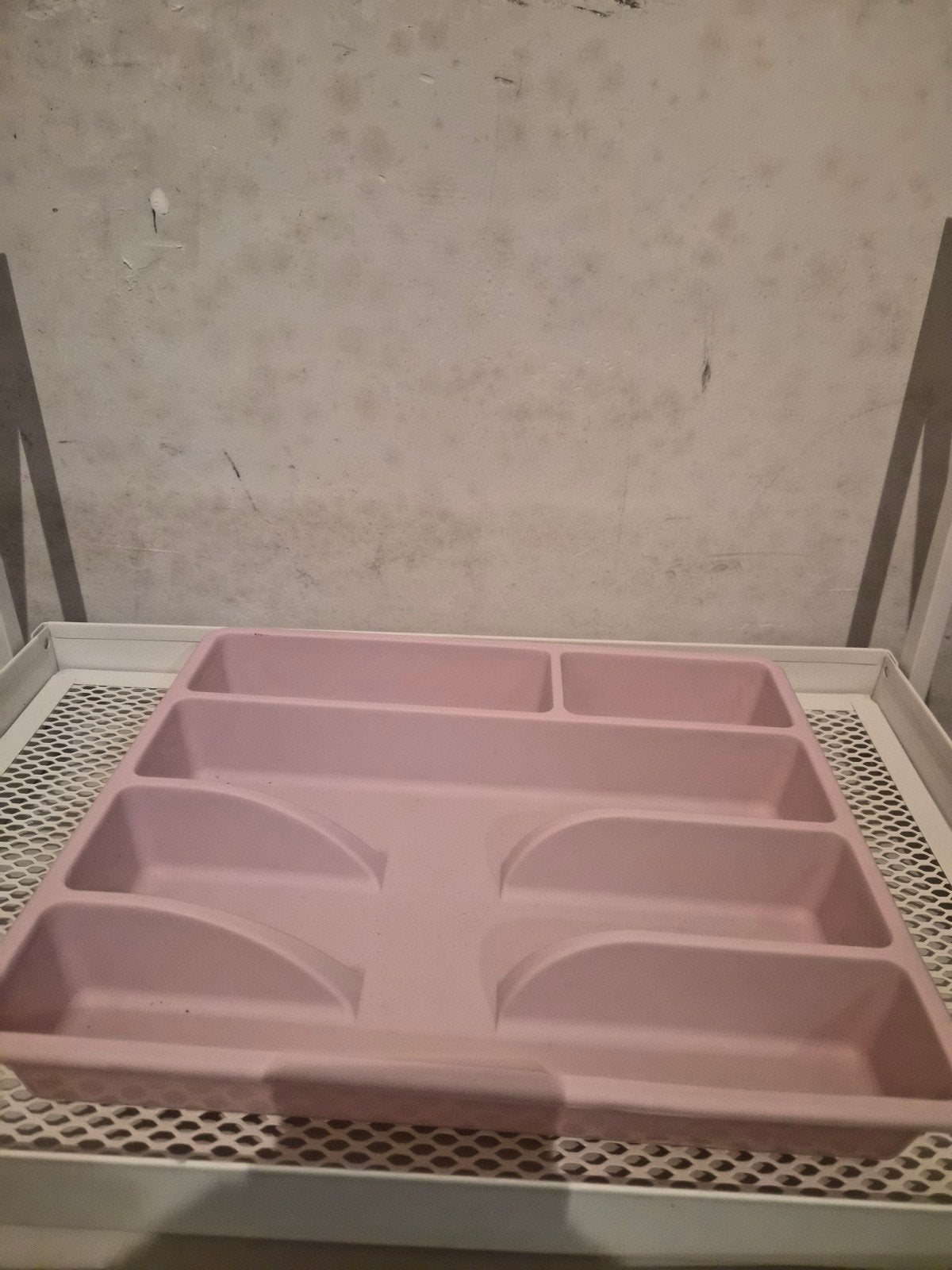 Roze bestekbak voor lade - Handig en stijlvol, Ophalen, Kunststof, Gebruikt, Los bestek