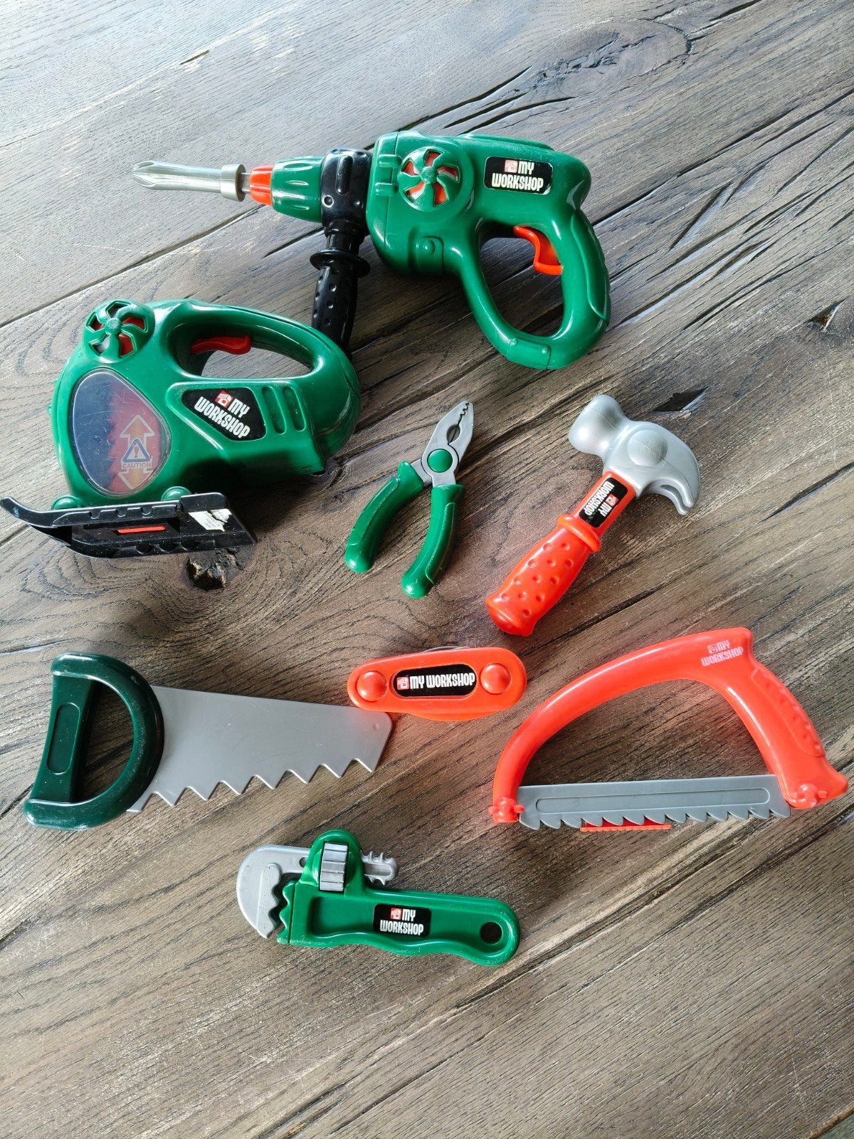 Speelgoed gereedschap set 'My Workshop', Ophalen of Verzenden, Gebruikt, Knutselen