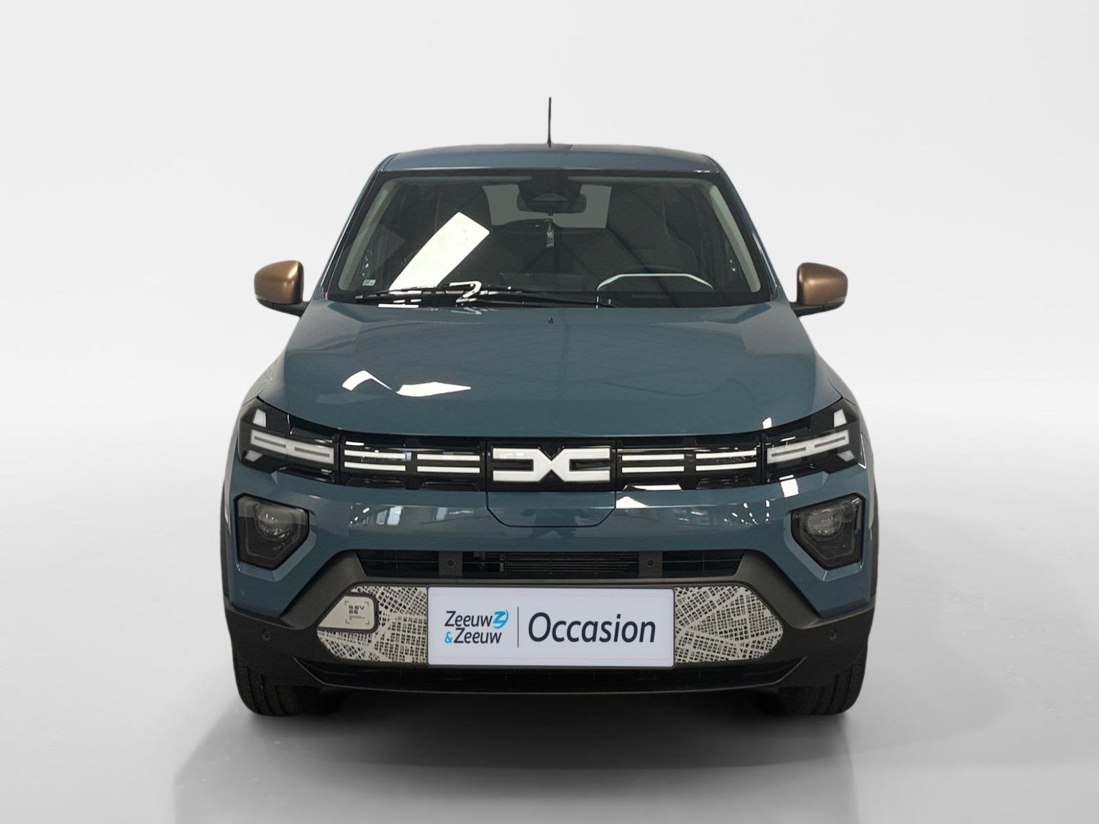 Dacia Spring Extreme 65 26.8 kWh AIRCO NAVIGATIE APPLE CARPL, Auto's, Dacia, 12 maanden, Leder en Stof, Origineel Nederlands, Grijs
