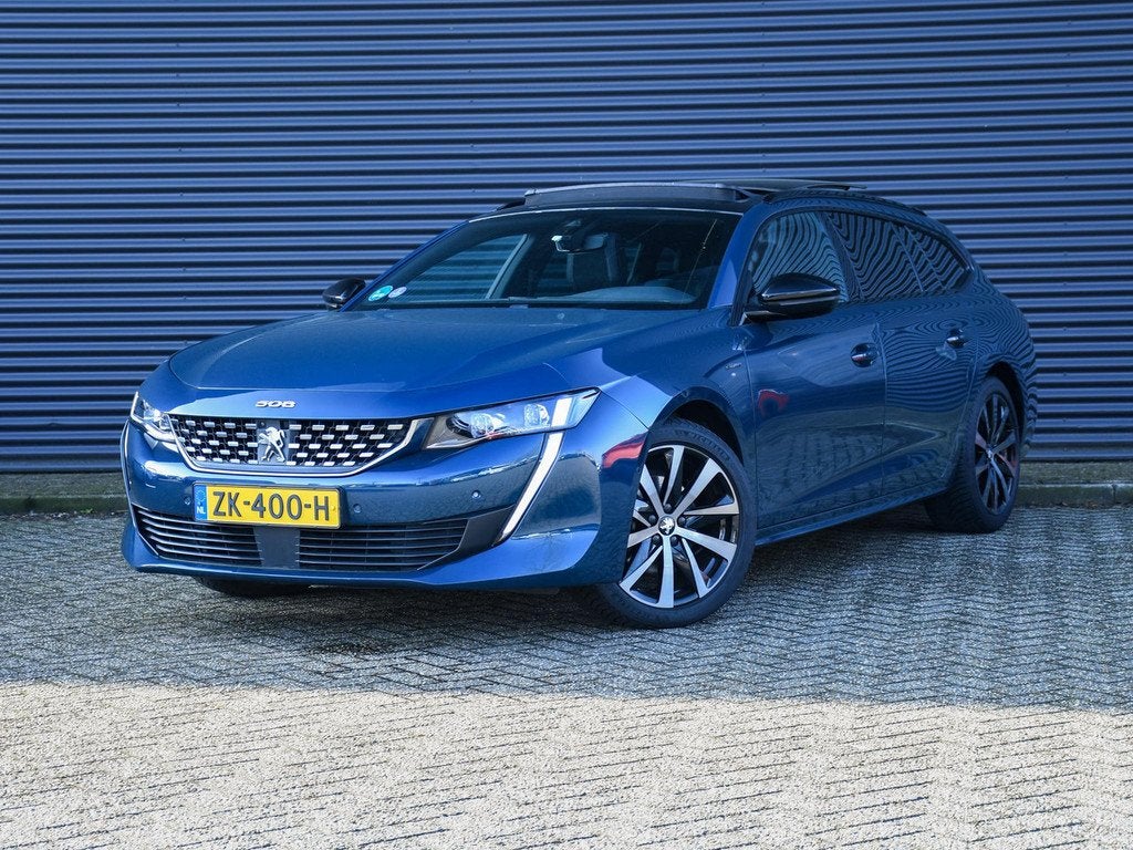 Peugeot 508 SW GT Line 1.6 PureTech 180pk Automaat SCHUIF-DA, Auto's, Peugeot, 745 kg, Gebruikt, 4 cilinders, 181 pk