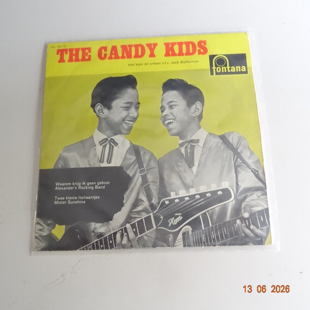 The Candy Kids - Waarom Krijg Ik Geen Gehoor (1962 epeetje), Cd's en Dvd's, Beschermende buitenhoes, Verzenden, Gebruikt, Nederlandstalig