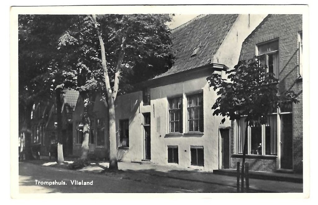 Vlieland - Trompshuis, Verzenden, 1940 tot 1960, Gelopen, Waddeneilanden