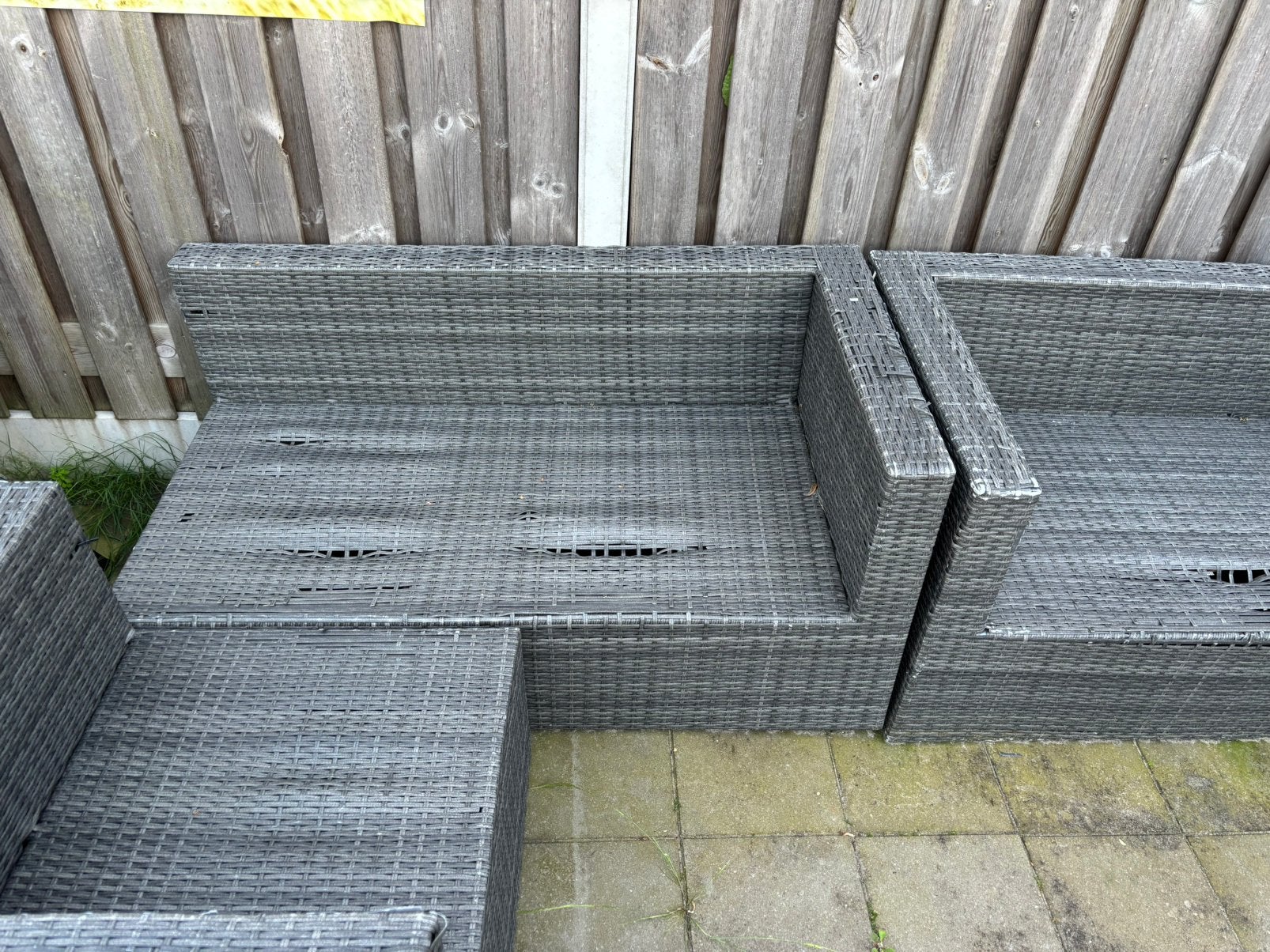 Gratis tuinbank, Tuin en Terras, Ophalen, Zo goed als nieuw