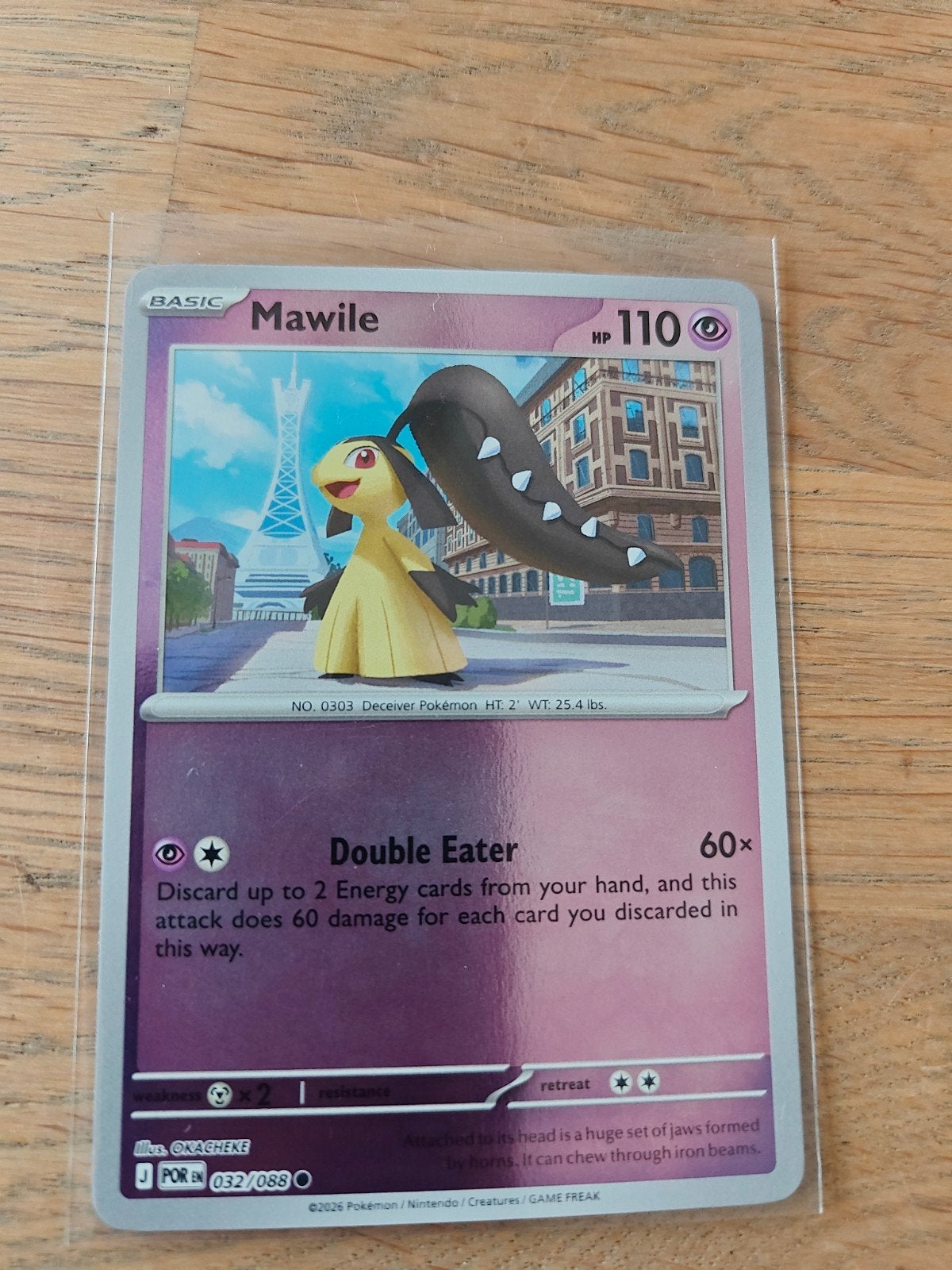 Mawile Pokémon Kaart - Reverse Holo 32/088, Ophalen