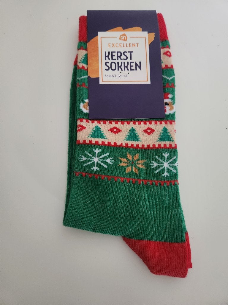 Kerstsokken - AH excellent - 36/40, Ophalen of Verzenden, Nieuw