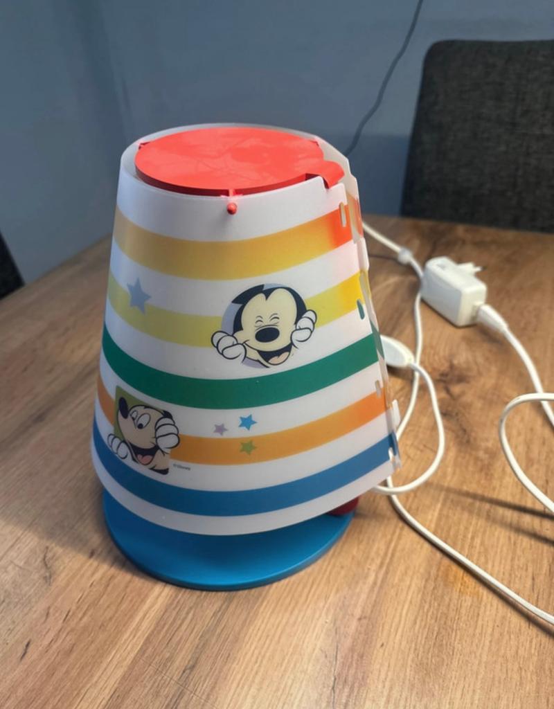 Nachtlampje minnie mouse, Ophalen of Verzenden, Zo goed als nieuw, Lamp