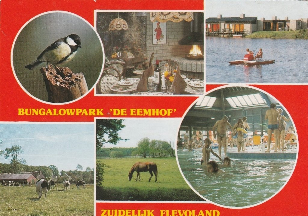 ZUIDELIJK FLEVOLAND Bungalowpark De Eemhof SporthuisCentrum, Verzenden, 1960 tot 1980, Ongelopen, Flevoland