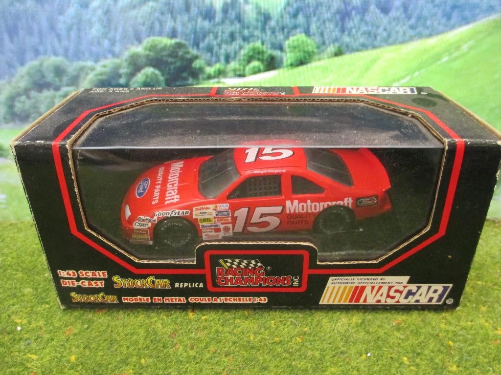 1/43 Ford Thunderbird NASCAR Motorcraft Morgan Sheperd, Ophalen of Verzenden, Nieuw, Auto, Overige merken