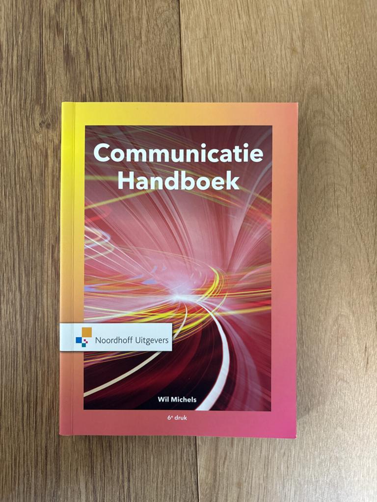 Communicatie Handboek - Wil Michels (6e druk), Boeken, Ophalen of Verzenden, Zo goed als nieuw, Management