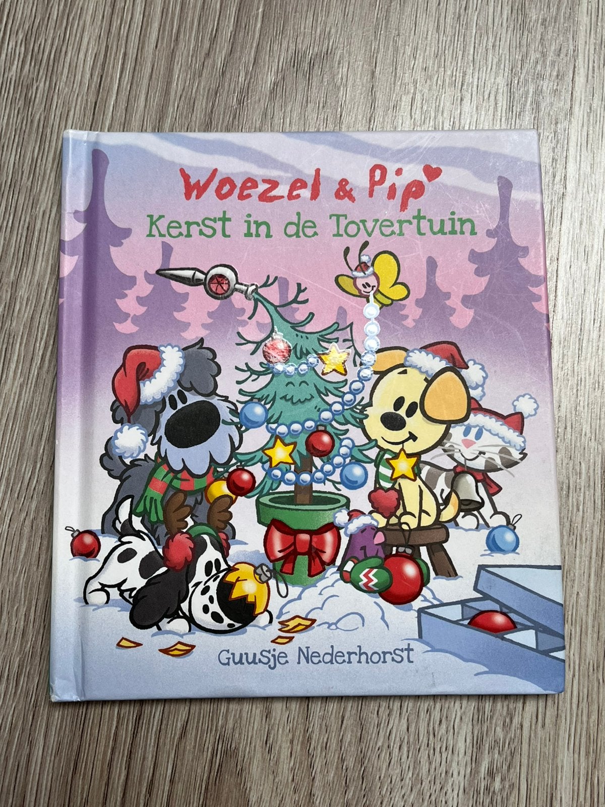 🎁 tip: Woezel en Pip - kerst in de tovertuin, Ophalen of Verzenden, Zo goed als nieuw