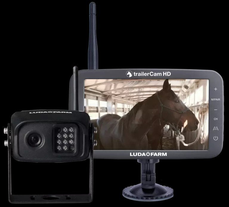 Luna Trailer Cam HD - Compleet met scherm en zuignap, Ophalen of Verzenden, Draadloos, Gebruikt