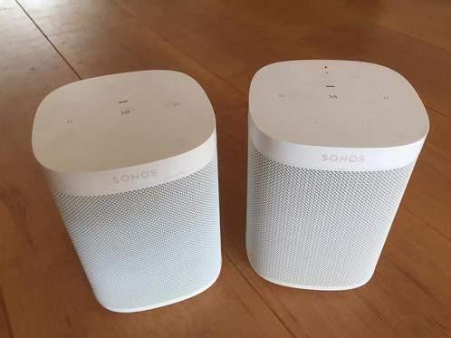 Sonos One gen. 2 + Sonos One SL (wit)., Audio, Tv en Foto, Luidsprekers, Ophalen, Zo goed als nieuw, 60 tot 120 watt, Sonos