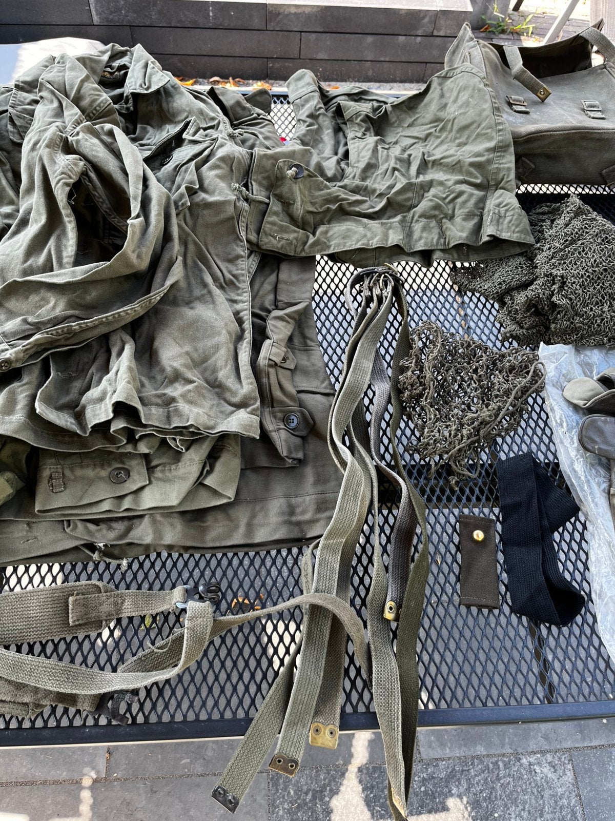 Militaire plunje en kleding van de Landmacht (diverse items), Ophalen of Verzenden, Landmacht, Nederland, Kleding of Schoenen