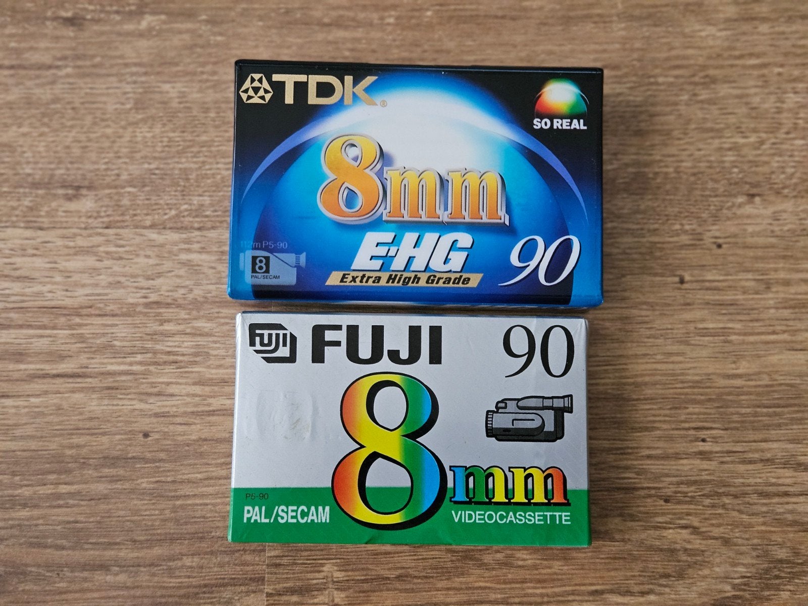 Nieuwe TDK en Fuji 8mm videobanden (cassettes), Ophalen of Verzenden, Nieuw, Videoband