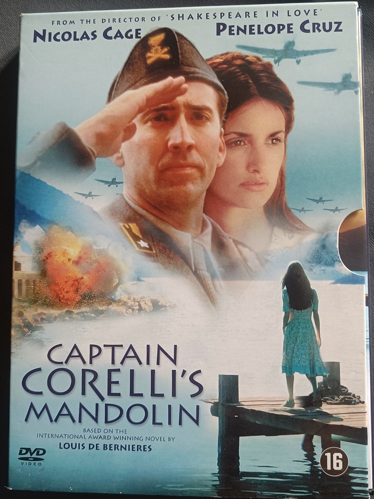 Captain Corelli's Mandolin DVD - Romantisch Oorlogsdrama, Ophalen of Verzenden