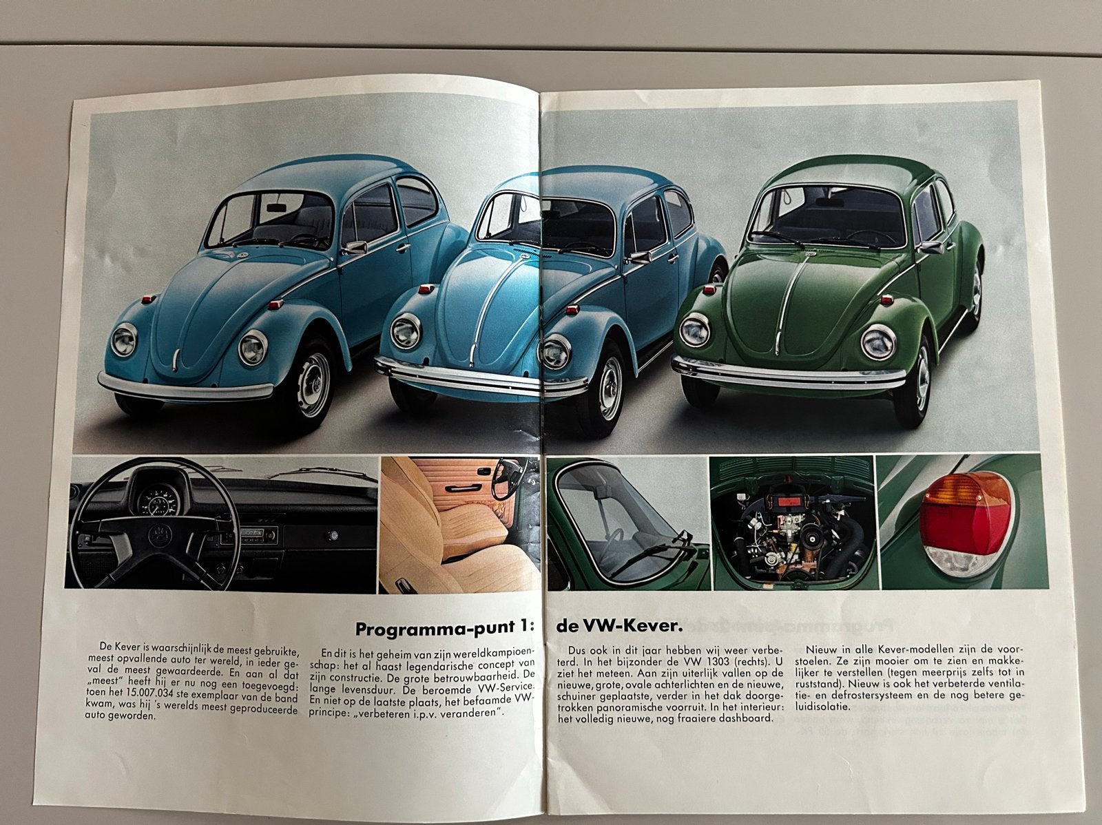 Volkswagen Verkoopbrochure - Het VW-Programma, Ophalen of Verzenden, Gelezen, Volkswagen