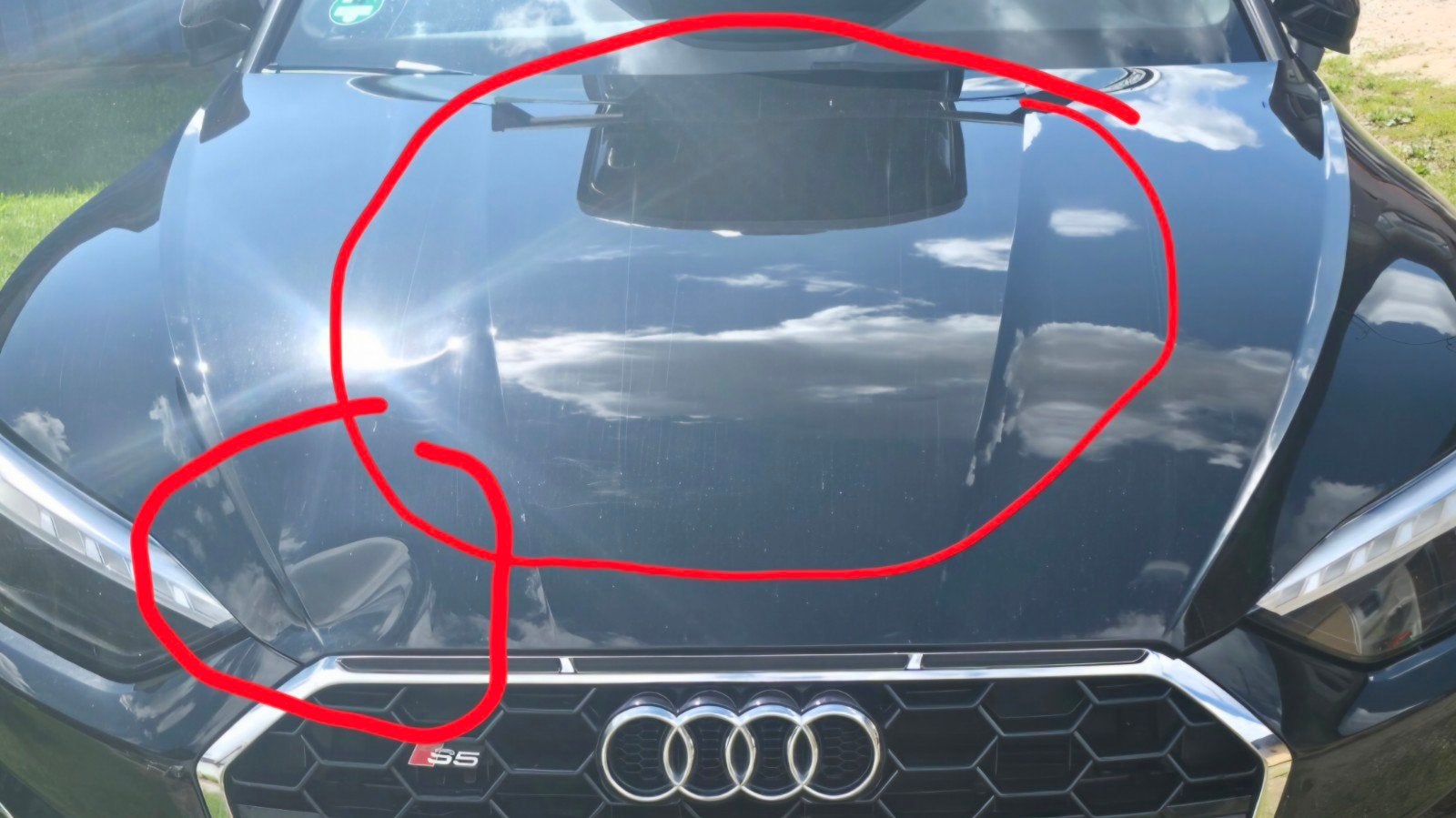 Motorkap Audi A5 B9 - Gebruikt, Ophalen, Gebruikt, Voor, Audi