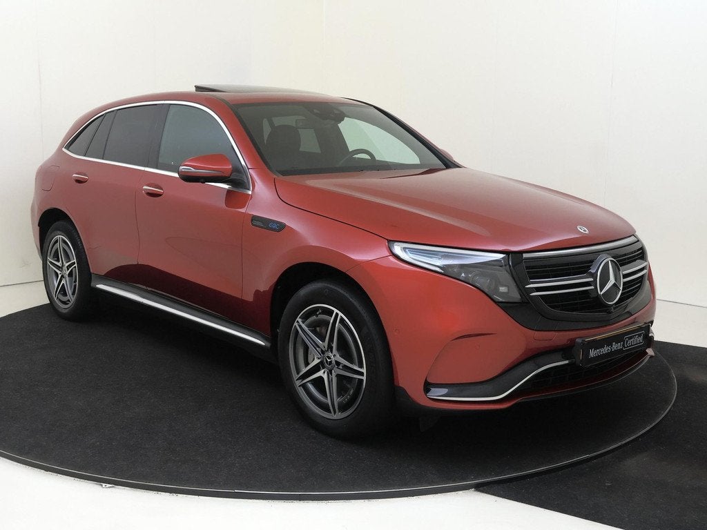 Mercedes-Benz EQC 400 4MATIC Business Solution AMG 80 kWh, Auto's, Mercedes-Benz, Automaat, 660 min, Zwart, 80 kWh