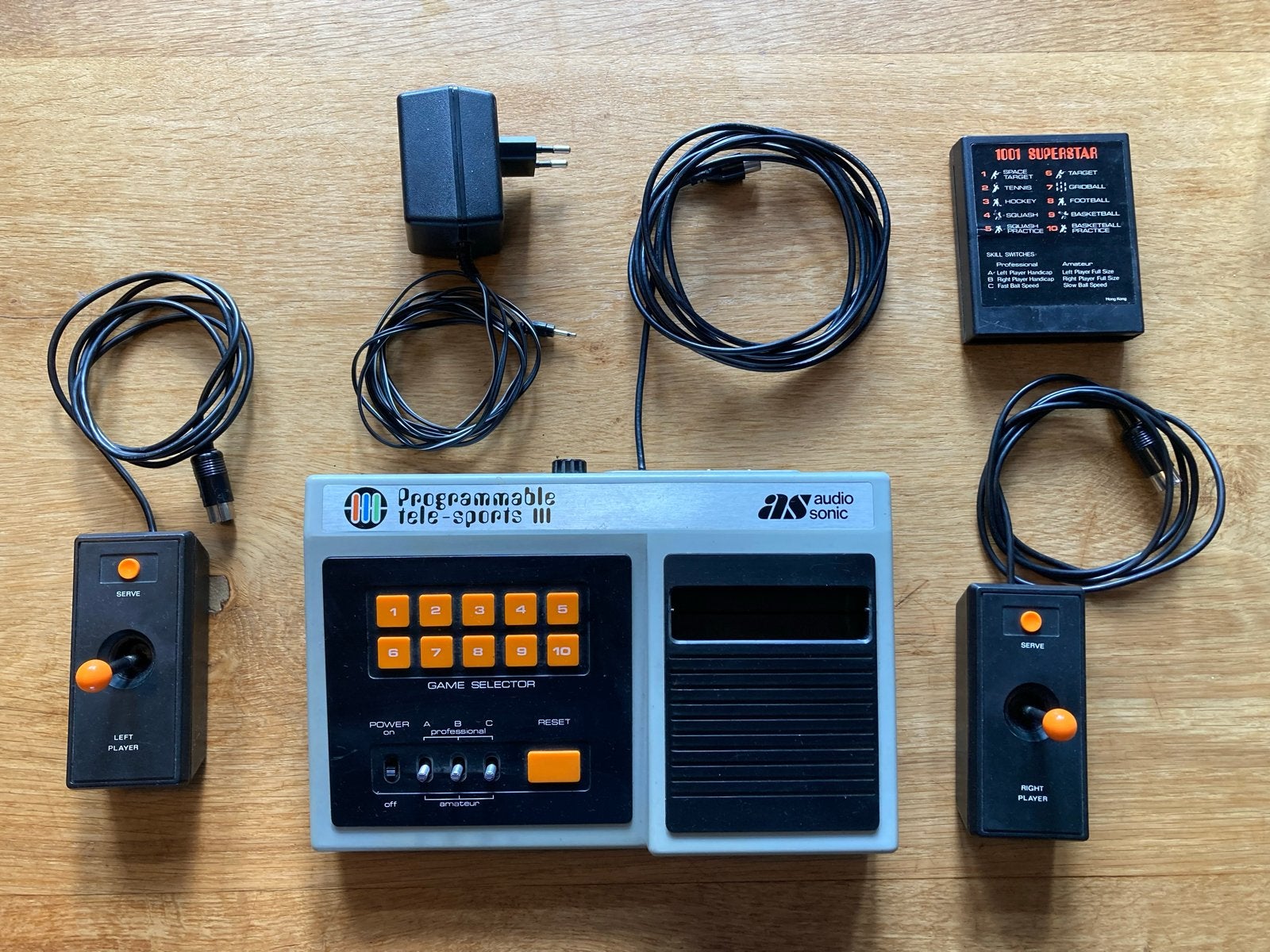 AudioSonic Programmable Tele-Sports III Console, Spelcomputers en Games, Spelcomputers | Overige, Ophalen of Verzenden, Overige merken