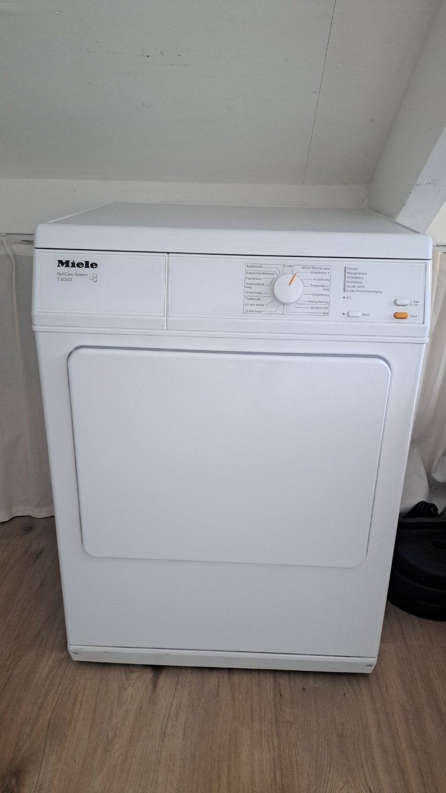 Miele T 8303 Luchtafvoer Droger - Betrouwbaar & Efficiënt, Witgoed en Apparatuur, Wasdrogers, Ophalen, 6 tot 8 kg, Gebruikt, Luchtafvoer