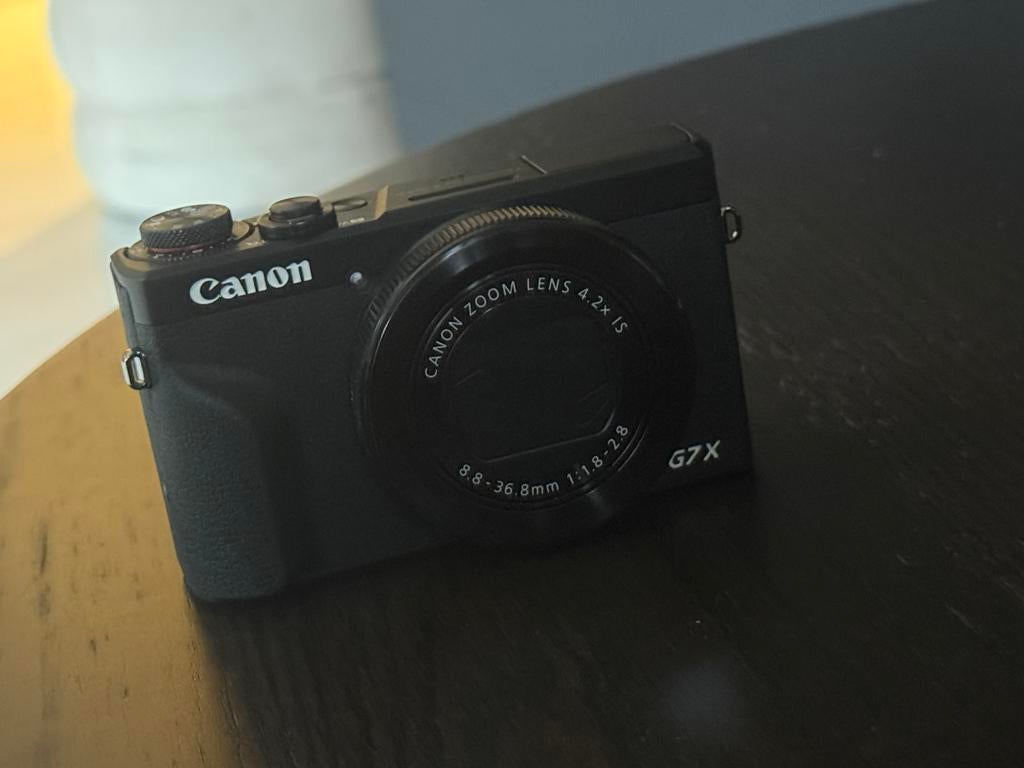 Te koop: Canon PowerShot G7 X Mark III, Canon, Compact, Ophalen of Verzenden, Zo goed als nieuw