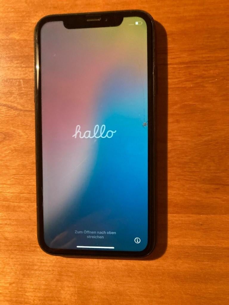 iPhone XR 128 GB, technisch top, achterzijde kast beschadigd, Telecommunicatie, Mobiele telefoons | Apple iPhone, 80 %, Zwart