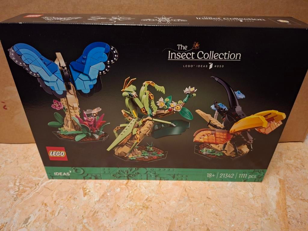 LEGO Ideas 21342 De Insectenverzameling - Nieuw in doos, Lego, Nieuw, Ophalen of Verzenden, Ideas