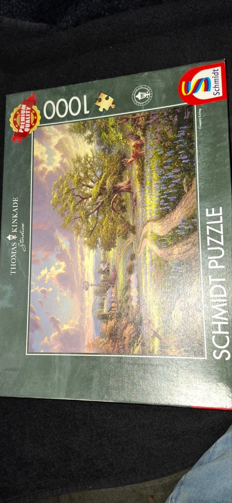 Schmidt Puzzel 1000 stukjes Thomas Kinkade - Country Living, Ophalen of Verzenden