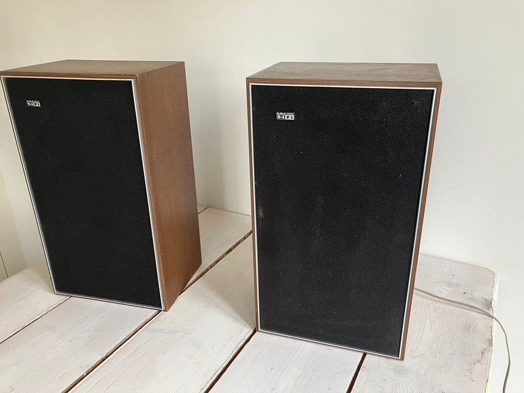 Set Aristona SA 5423(PhilipsRH 423) vintage boekenkast, Philips, Gebruikt, Speakerset, Ophalen of Verzenden