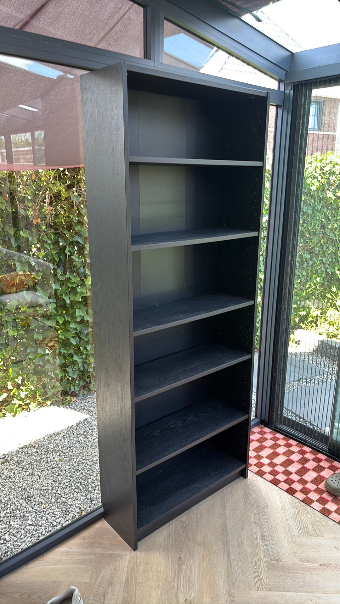 Billy kast zwart - IKEA boekenkast, Huis en Inrichting, Kasten | Boekenkasten, Ophalen, Met plank(en), Gebruikt, 200 cm of meer